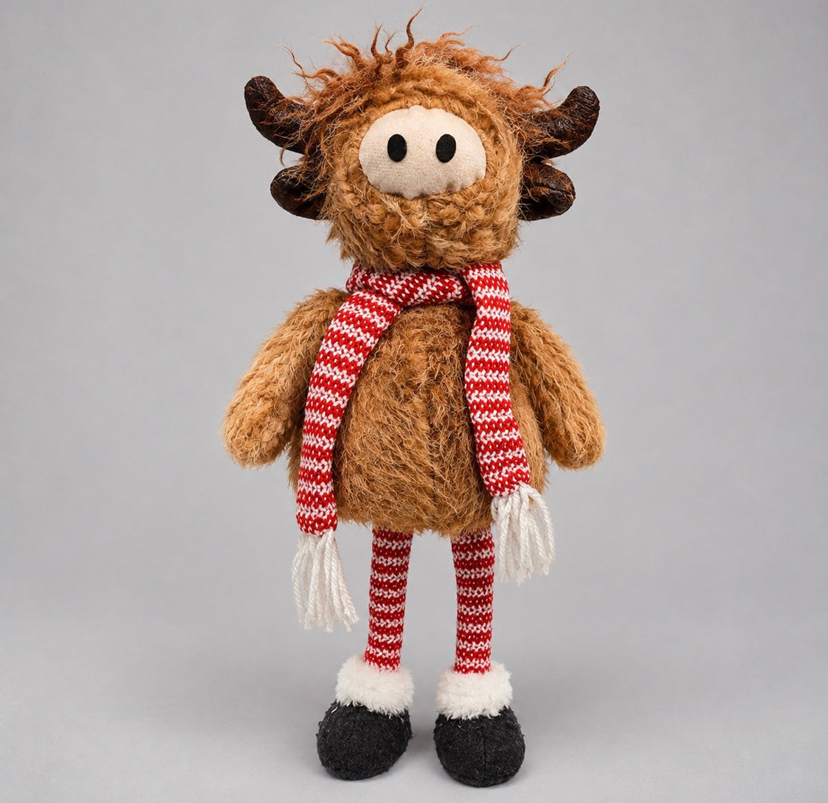 Standing highland cow