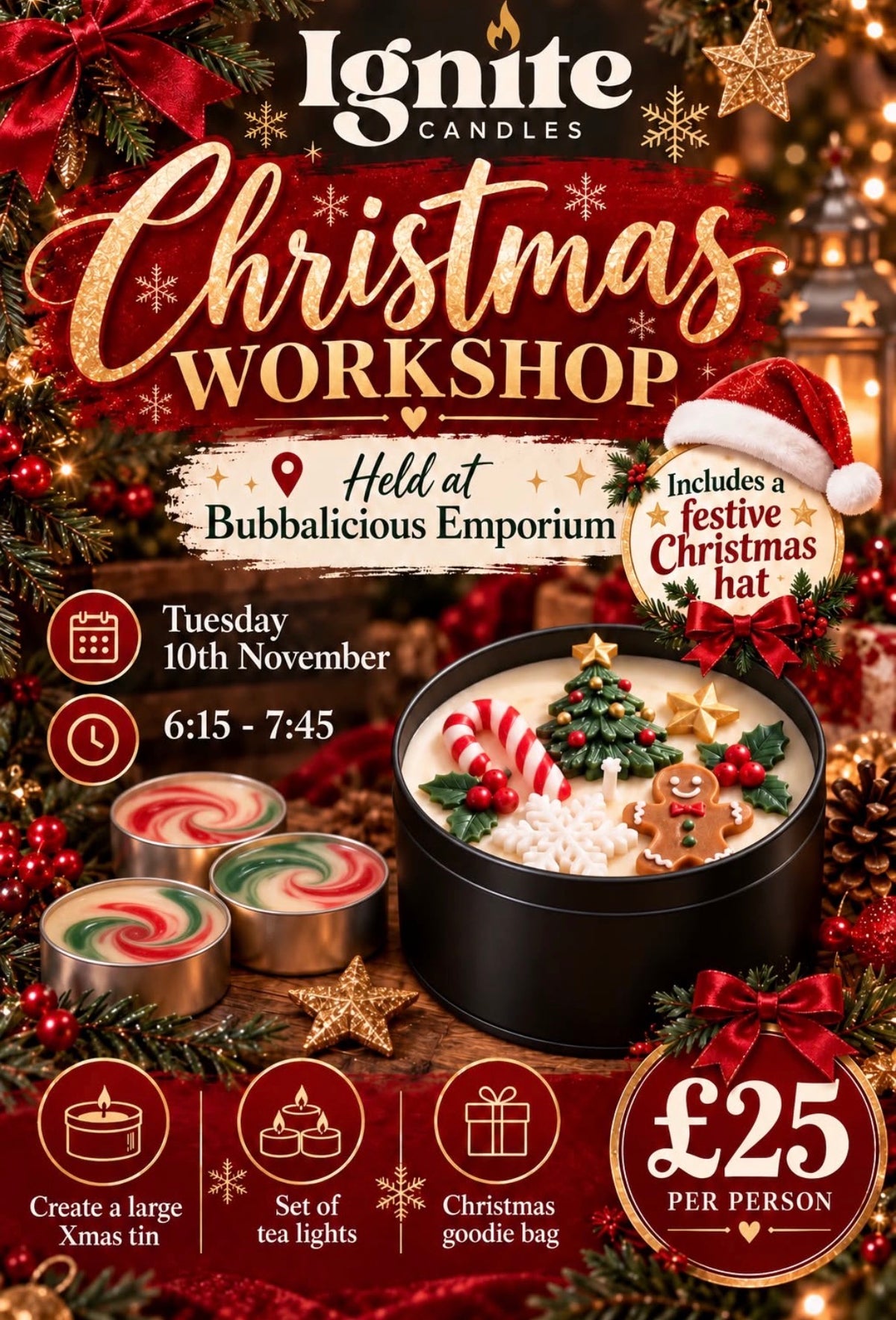 Christmas Bubbalicious Emporium Workshop