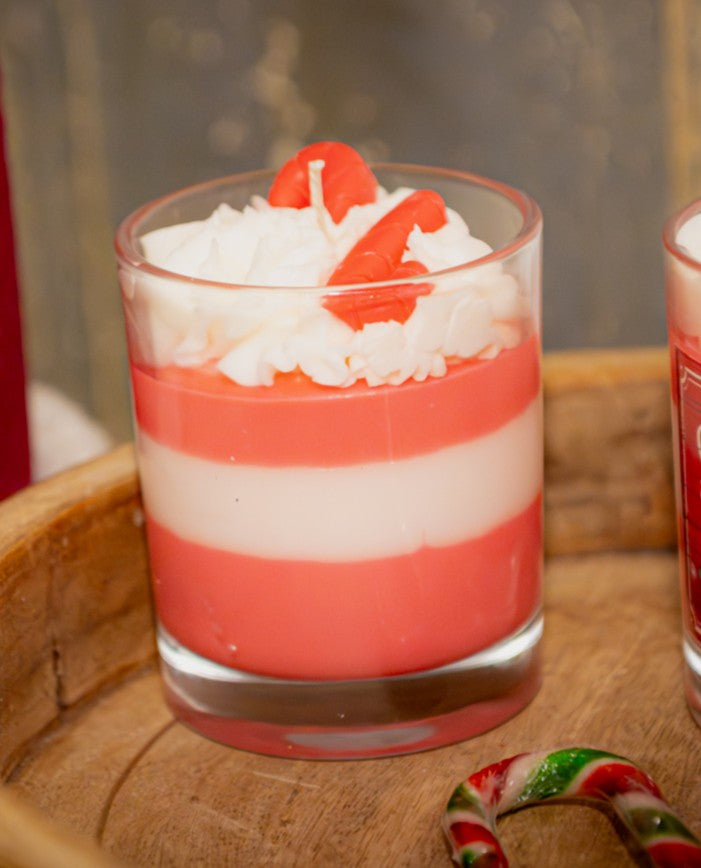 Candy Cane Fragranced Candle