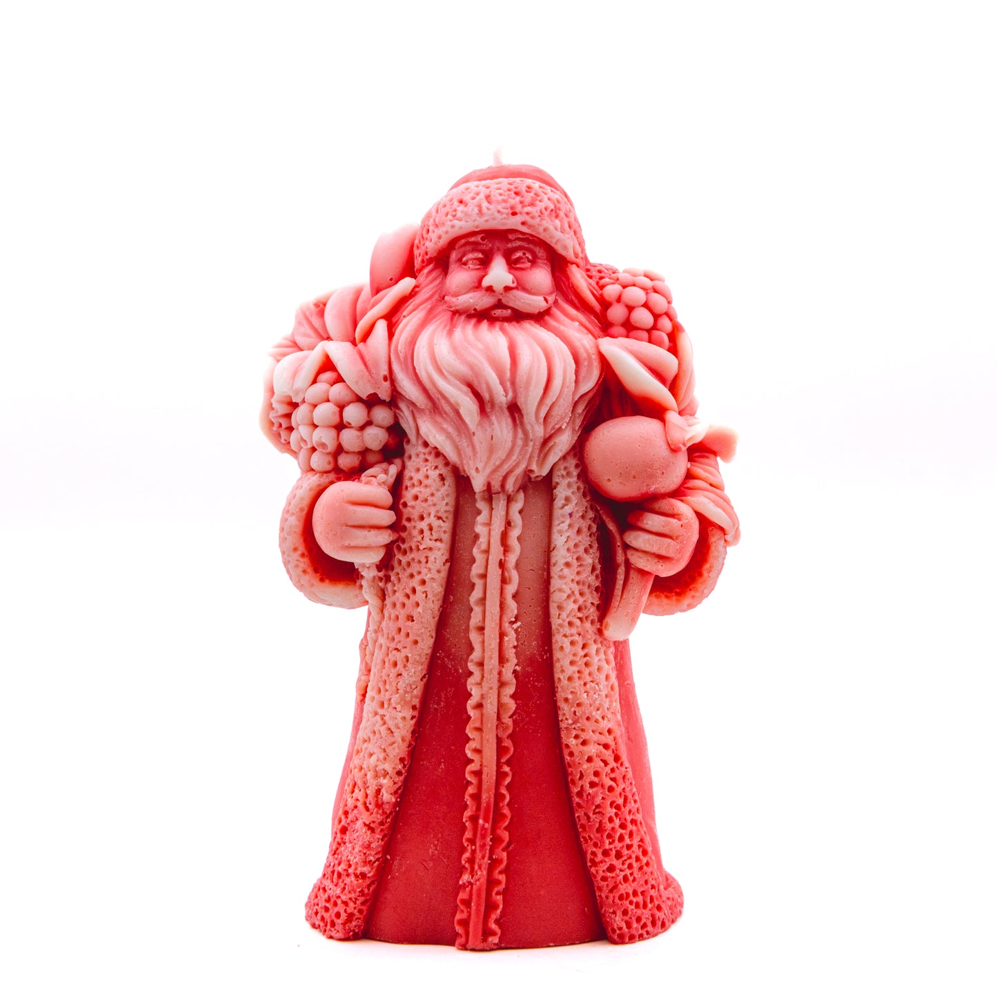 Large Santa Pillar Candle