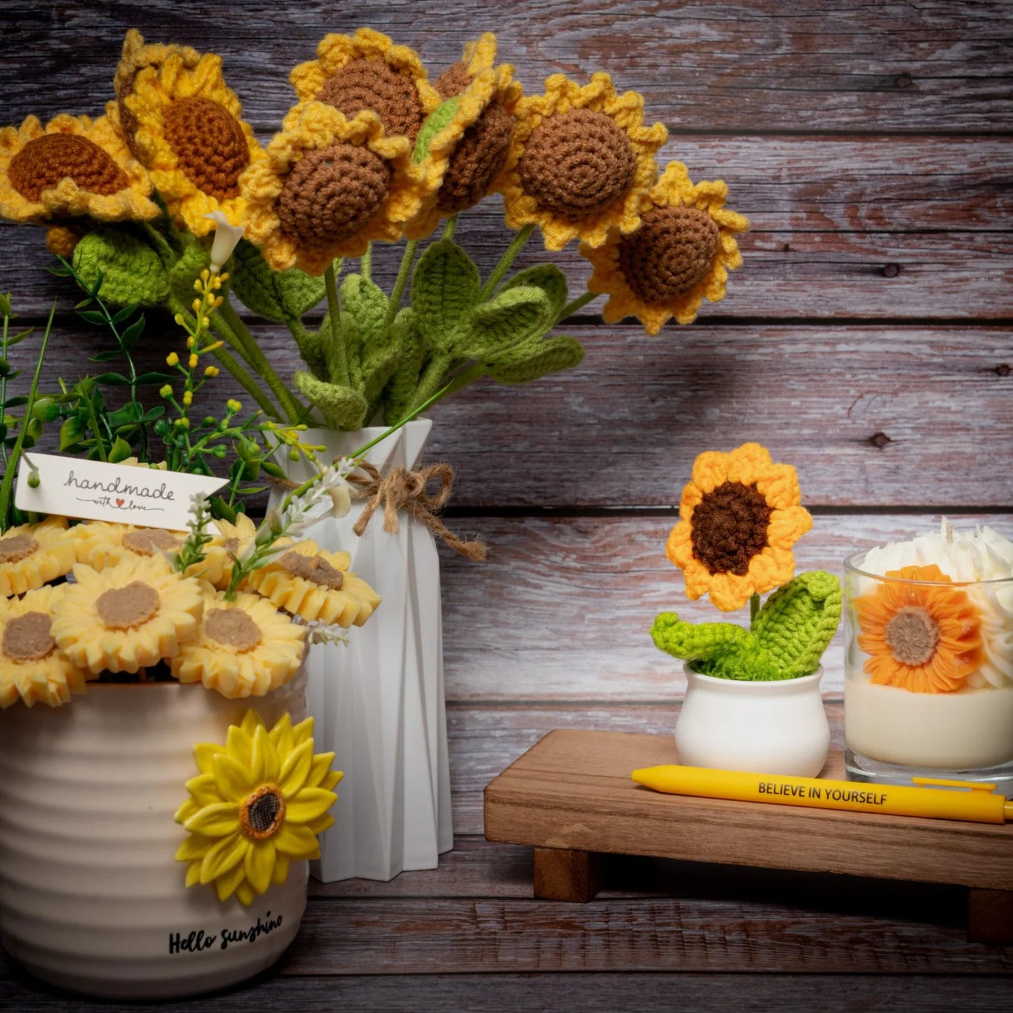 Positive Sunflower Gift Bundle