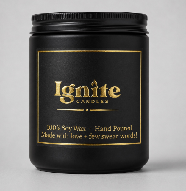 Black Premium Candle