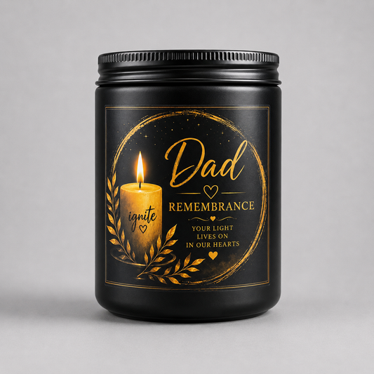 Dad Remembrance Candle