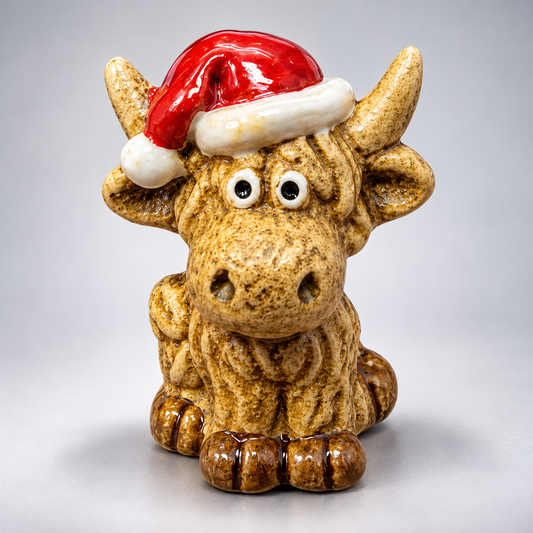 Highland Cow Miniature Ornament