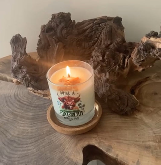 Highland Cow Soy Fragranced Candle