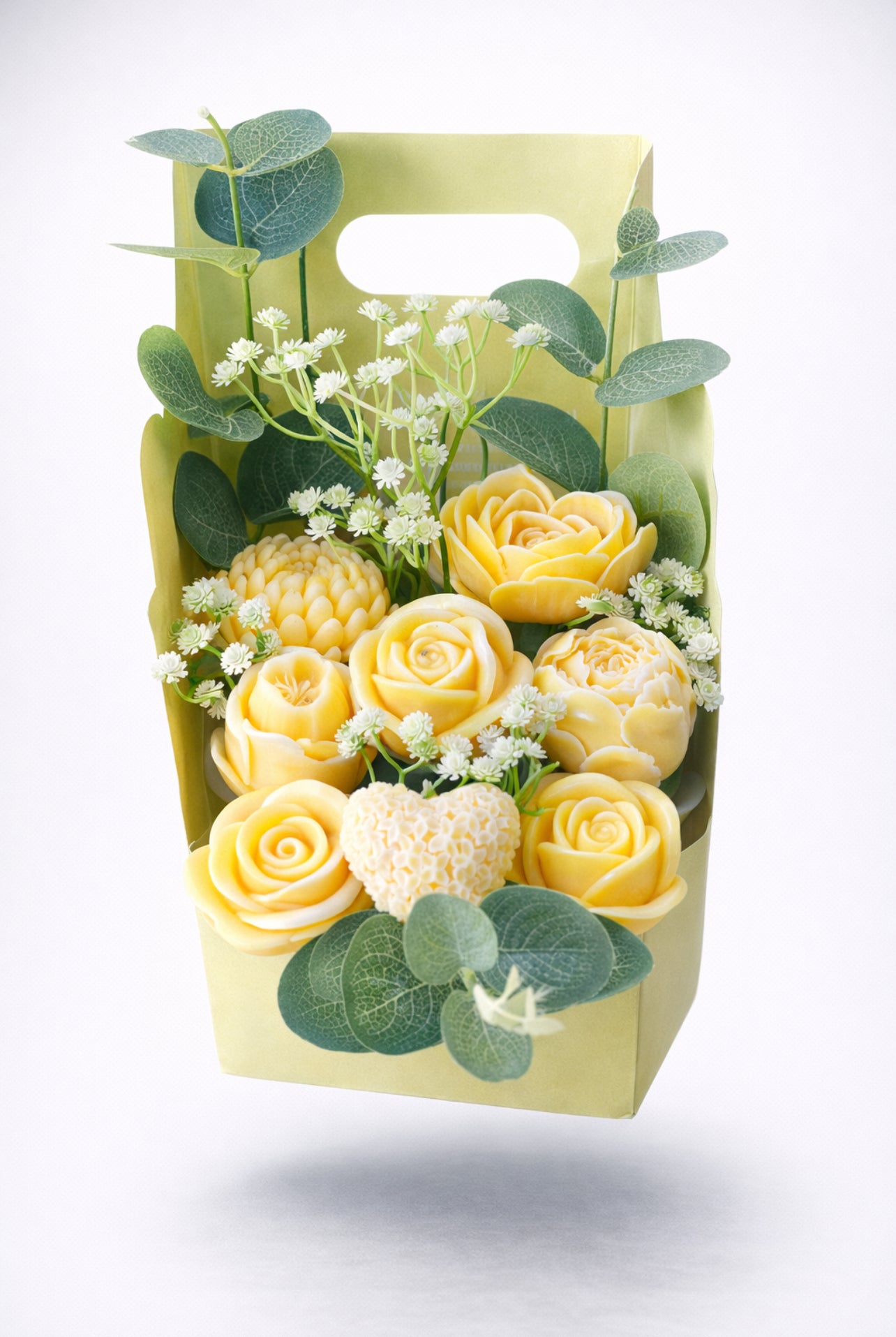 Boxed Strawberry and Lily Wax Melt Bouquet