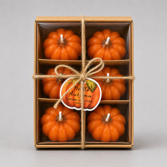 Pumpkin Patch Pillar Candles