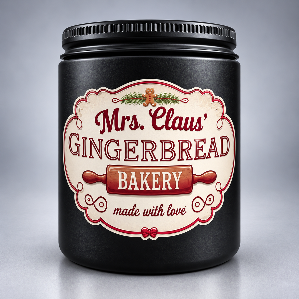 Gingerbread Christmas Themed Labels