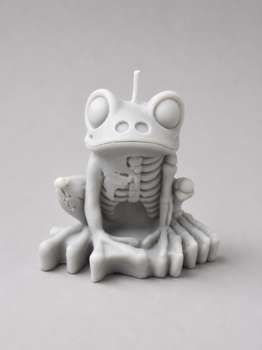 Large Skeleton Frog Pillar