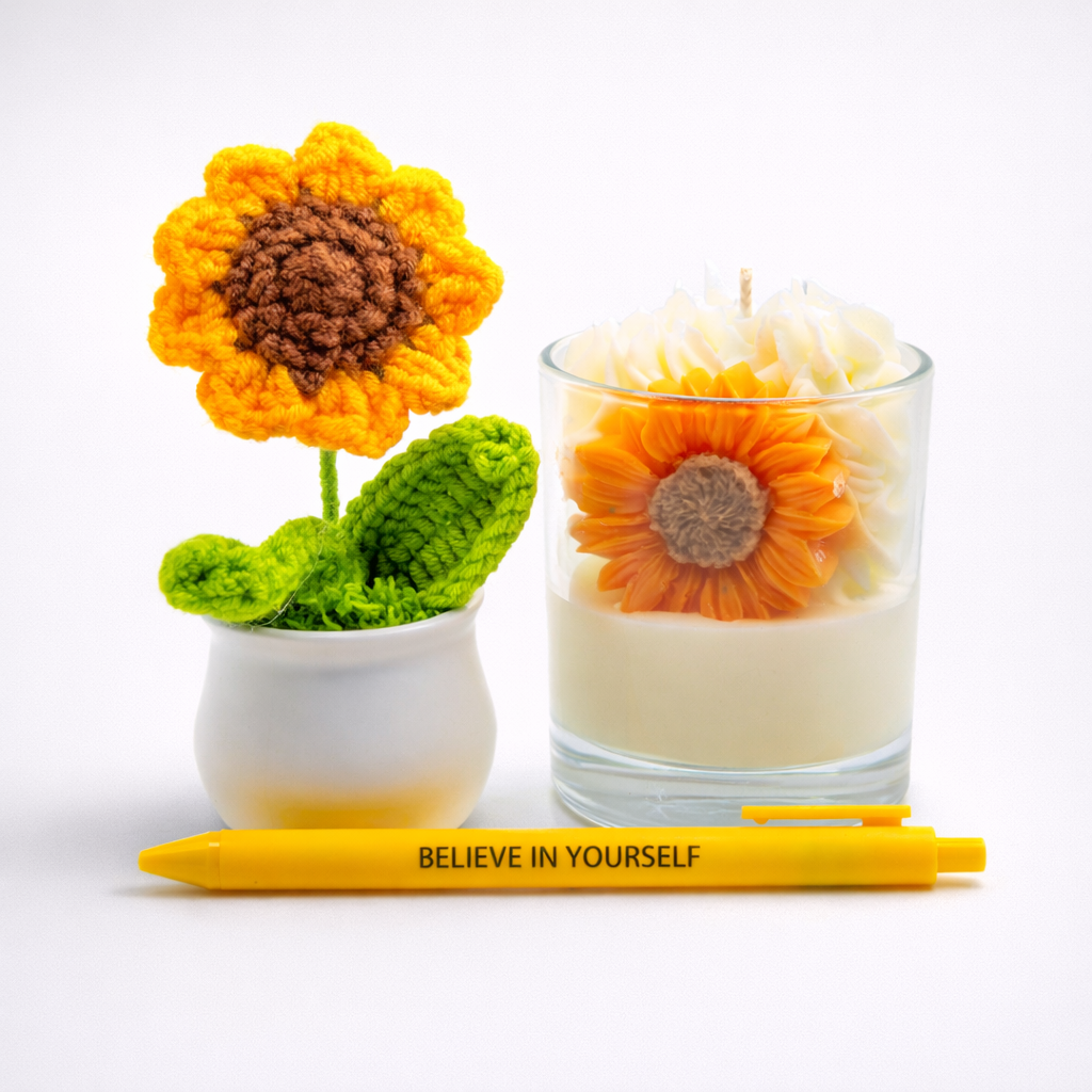 Positive Sunflower Gift Bundle