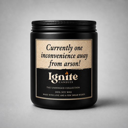 One Arson Away Candle