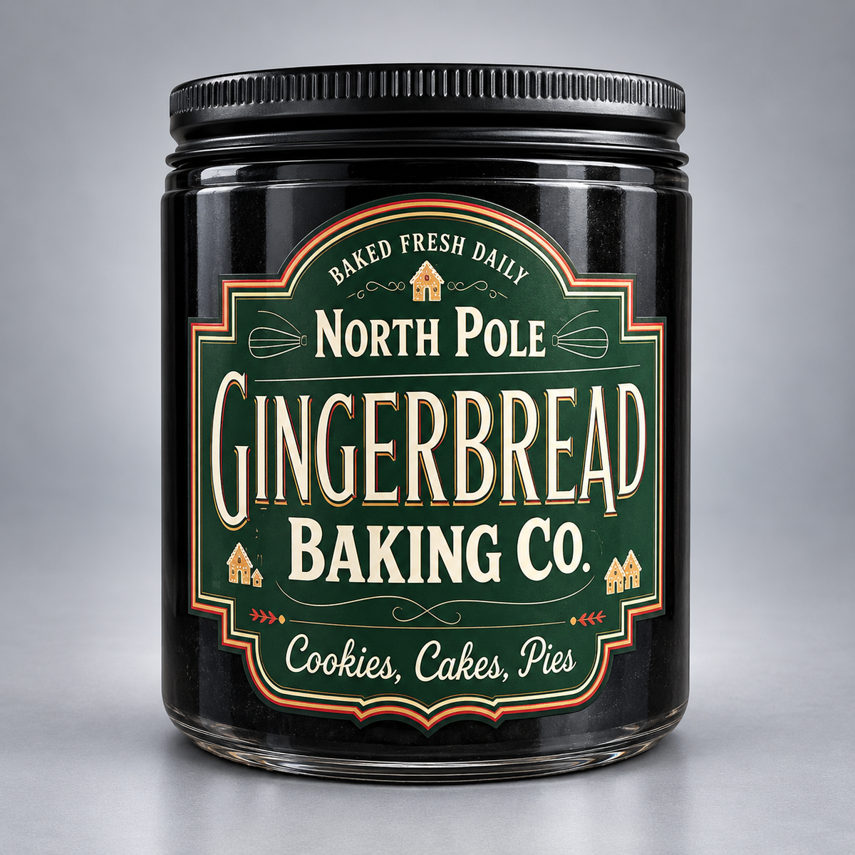 Gingerbread Christmas Themed Labels