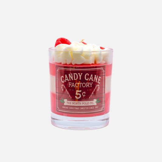 Candy Cane Fragranced Candle