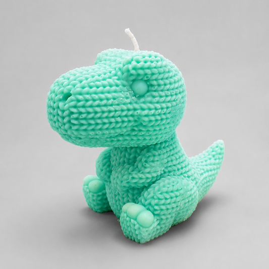 Dinosaur Toy Pillar Candle
