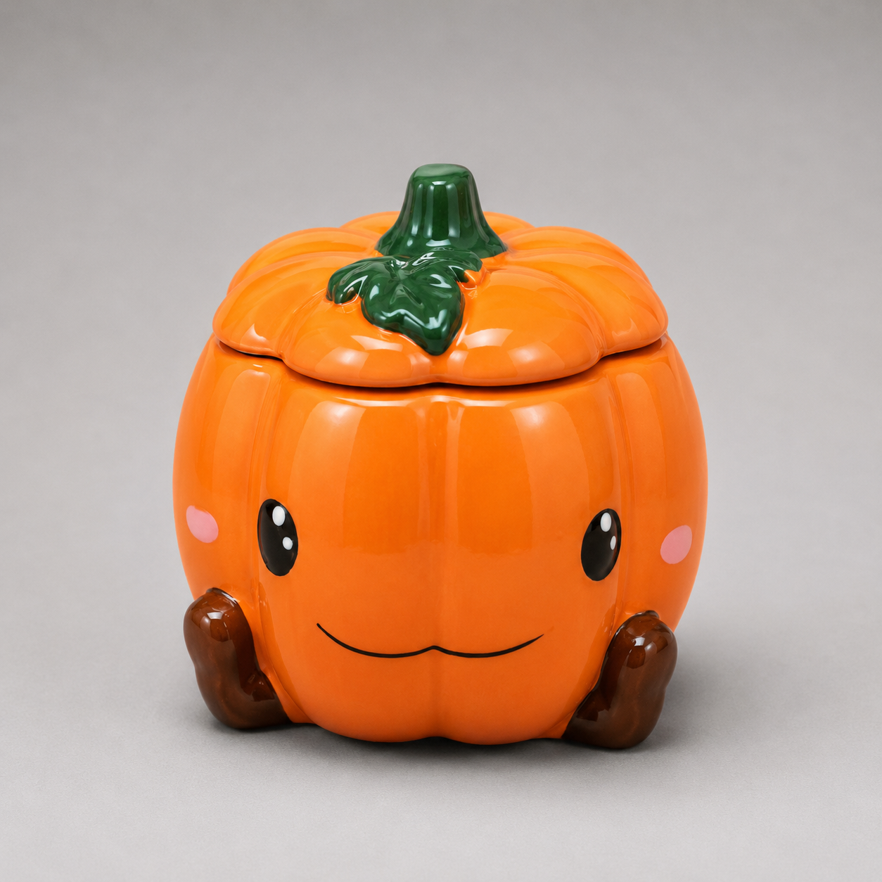 Pumpkin Cartoon Large Burner with Pumpkin Wax Melts