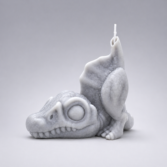 Dinosaur Pillar Candle