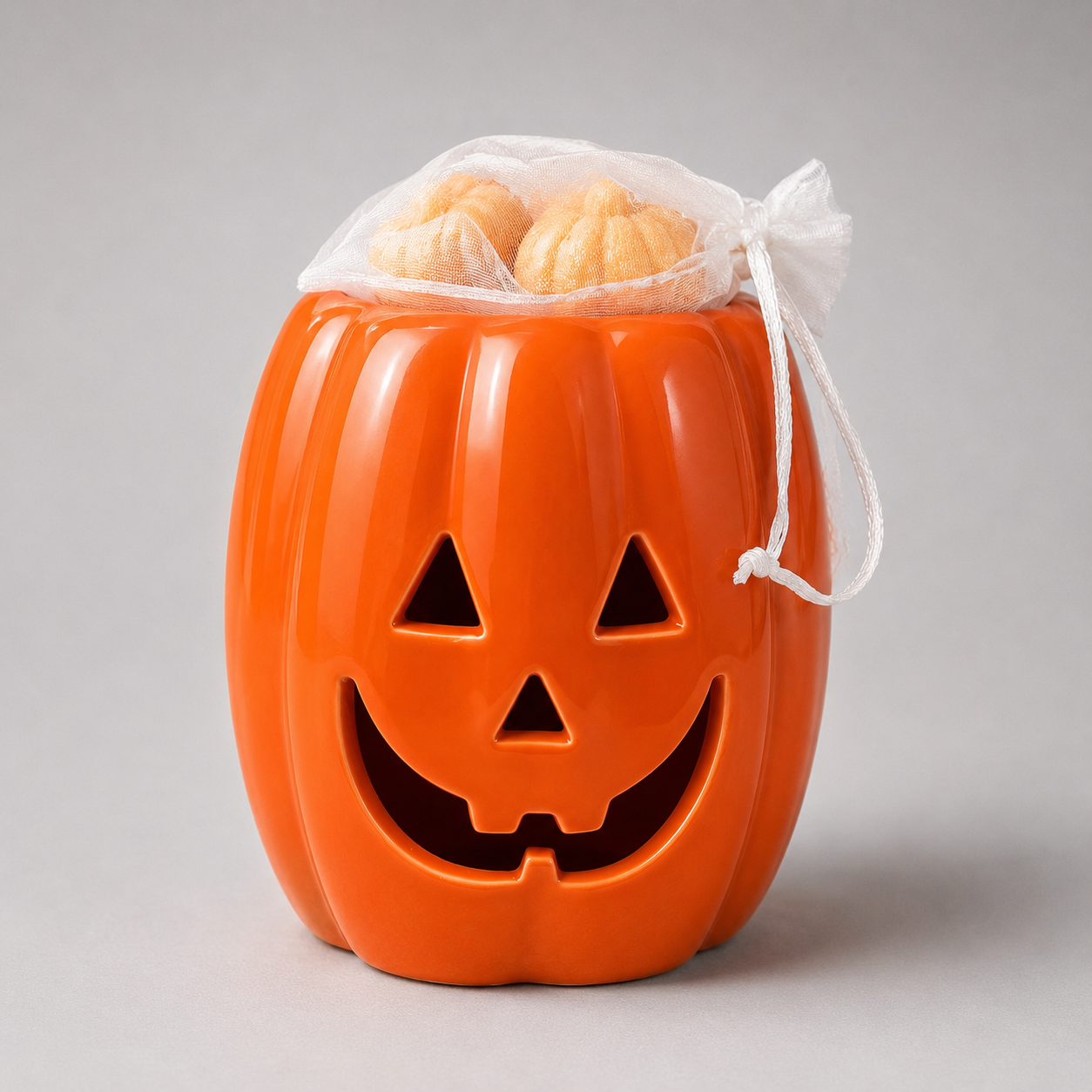 Pumpkin Tall Jack o Lantern + melts
