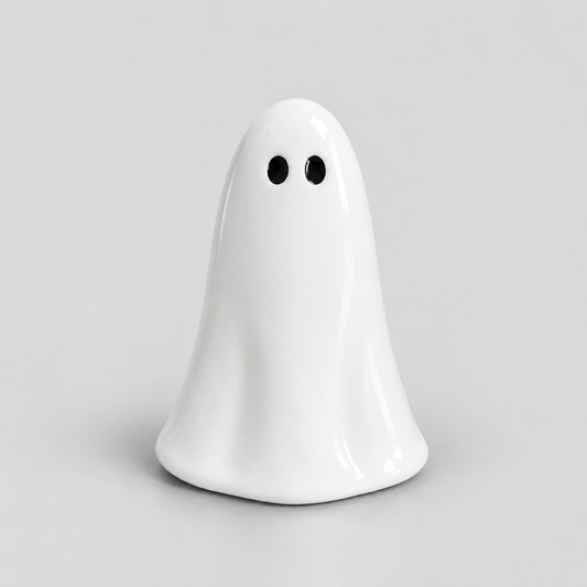 Ceramic Ghost Ornament