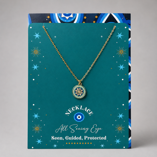 Evil Eye Necklace Card
