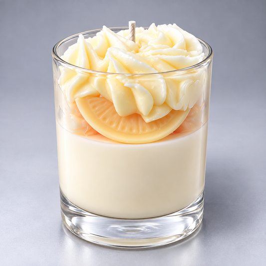 Lemon Meringue Soy Fragranced Candle