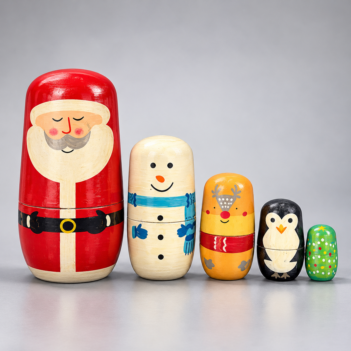 Christmas Russian Dolls