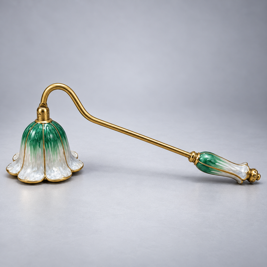Green open petal Snuffer