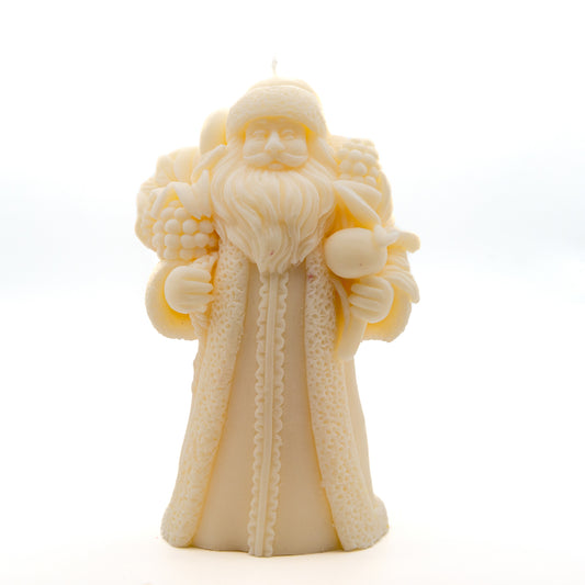 Large Santa Pillar Candle