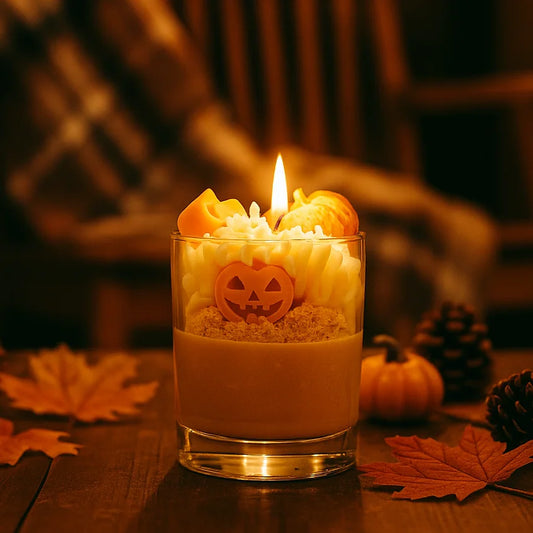 Spooky Season Pumpkin Soy Fragranced Candle